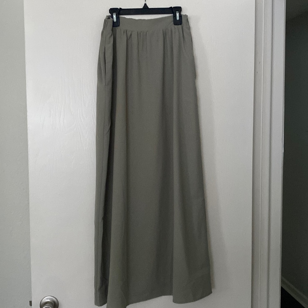 Roolee: Palm Springs Solid Maxi Skirt